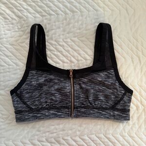 Lululemon Drop It Like It's Hot Bra Dramatic Static White Black